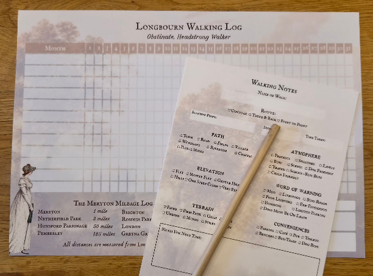 🚶Longbourn Walking Log