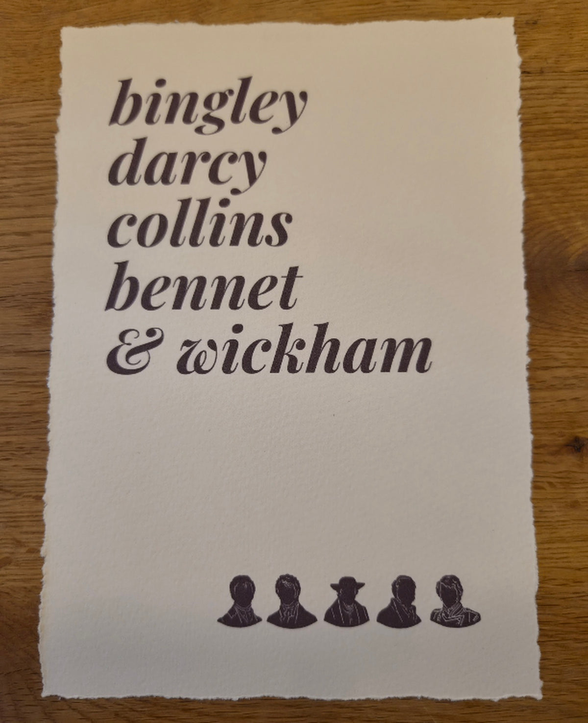 🎩 Here Come the Boys A5 Print